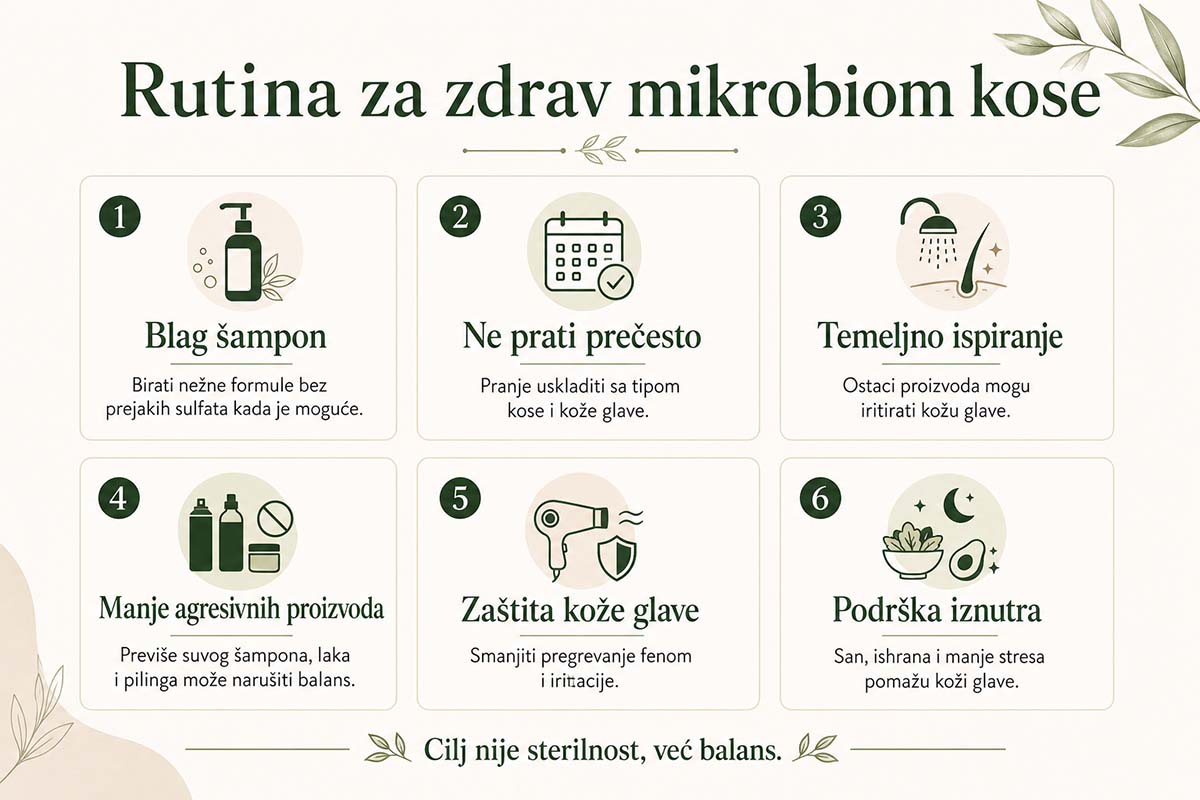 mikrobiom kose